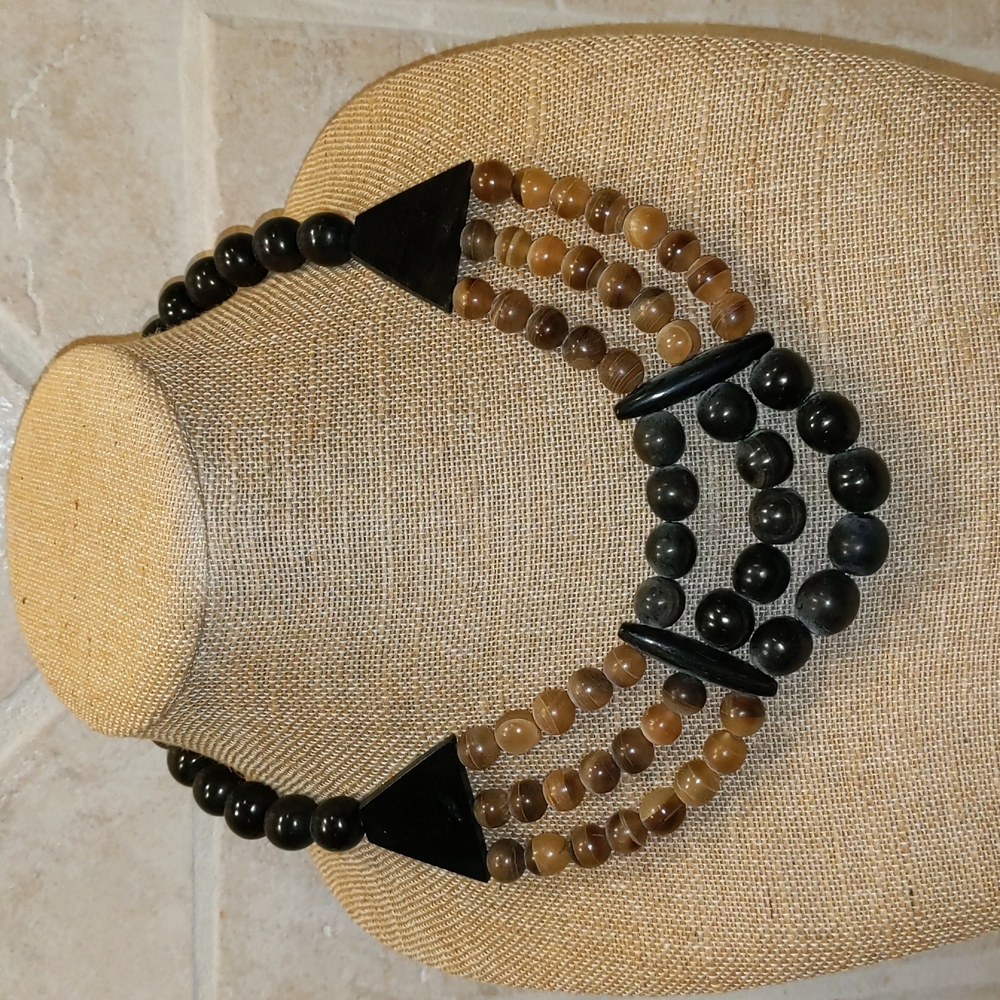 3 for $30 Multi Strand Beaded Necklace Statement Piece Fashion Jewelry